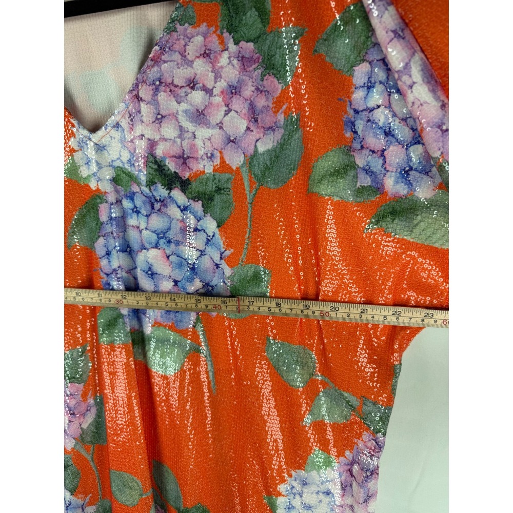 Tela‎ Luxury Mercantile Fiesta & Siestas Mini Sequin Hydrangea Floral Dress - Picture 4 of 7